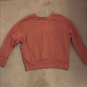 Crew neck sweatshirt